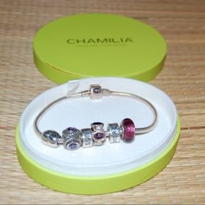 FLASH SALE  Bracelet & Six Charms